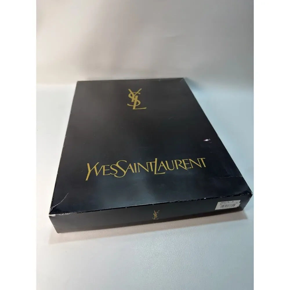 Vintage YSL Yves Saint Laurent 2-Piece Towel Set Deadstock Sealed Original Box